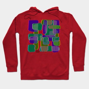 Color Block B Hoodie